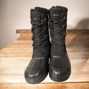 Land’s End Men's Expedition Waterproof Insulated Snow Boots size 8